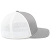 Pacific Headwear Heather Grey/White/Heather Grey Fusion Trucker Cap