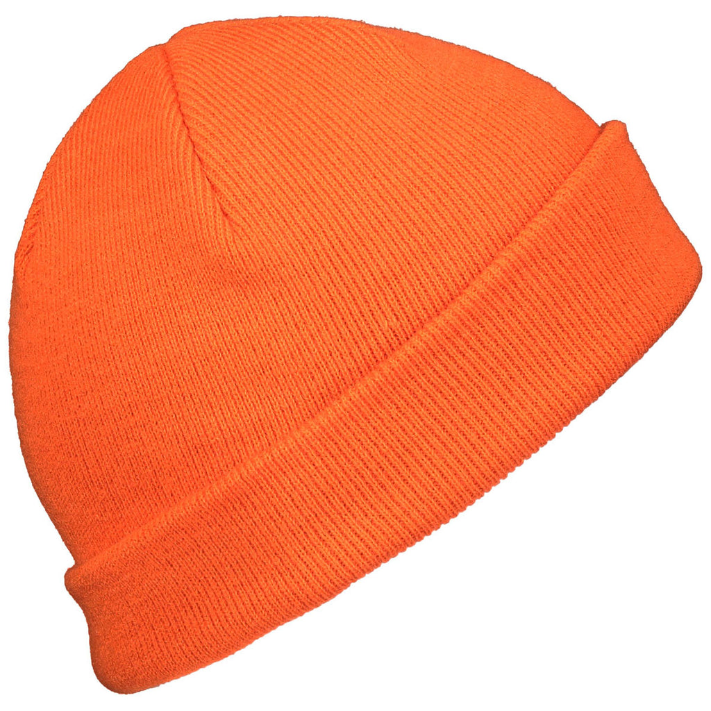 Pacific Headwear Orange Fisherman Beanie