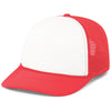 Pacific Headwear White/Red/Red Foamie Fresh Trucker Cap