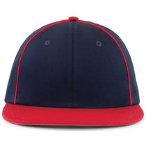 Pacific Headwear Navy/Red Momentum Team Cap