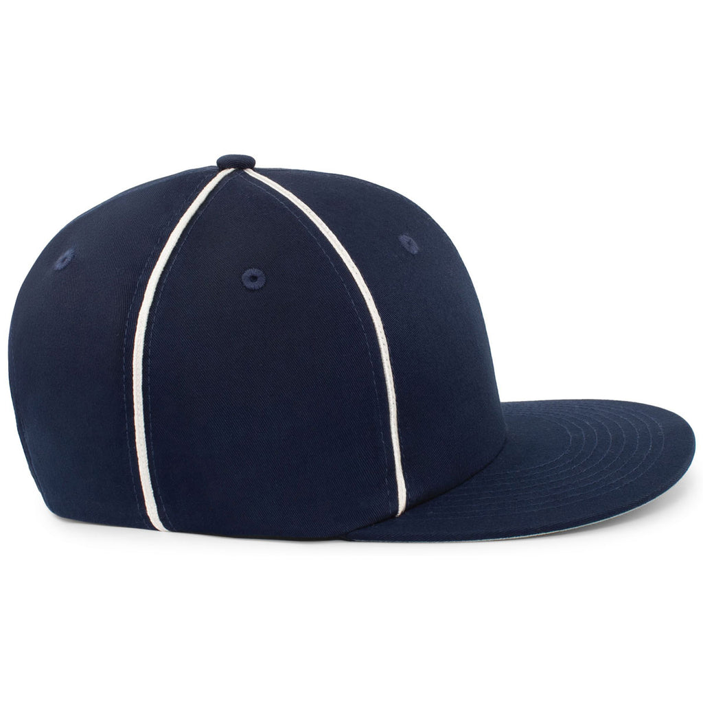 Pacific Headwear Navy/White Momentum Team Cap