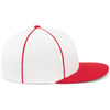 Pacific Headwear White/Red Momentum Team Cap