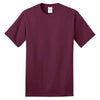 Port & Company Men's Cardinal Ring Spun Cotton Tee