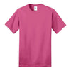 Port & Company Men's Sangria Ring Spun Cotton Tee