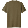 Port & Company Men's Coyote Brown Heather Tri-Blend Tee