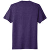 Port & Company Men's Team Purple Heather Tri-Blend Tee