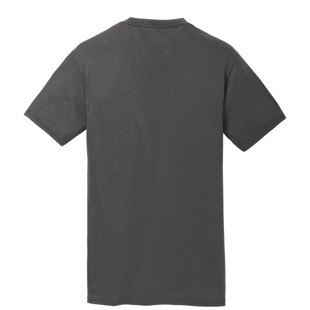 Port & Company Men's Charcoal Performance Blend Tee