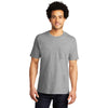 Port & Company Athletic Heather Bouncer Pocket Tee