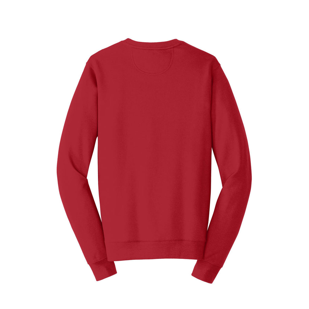 Port & Company Men's Team Cardinal Fan Favorite Fleece Crewneck Sweatshirt