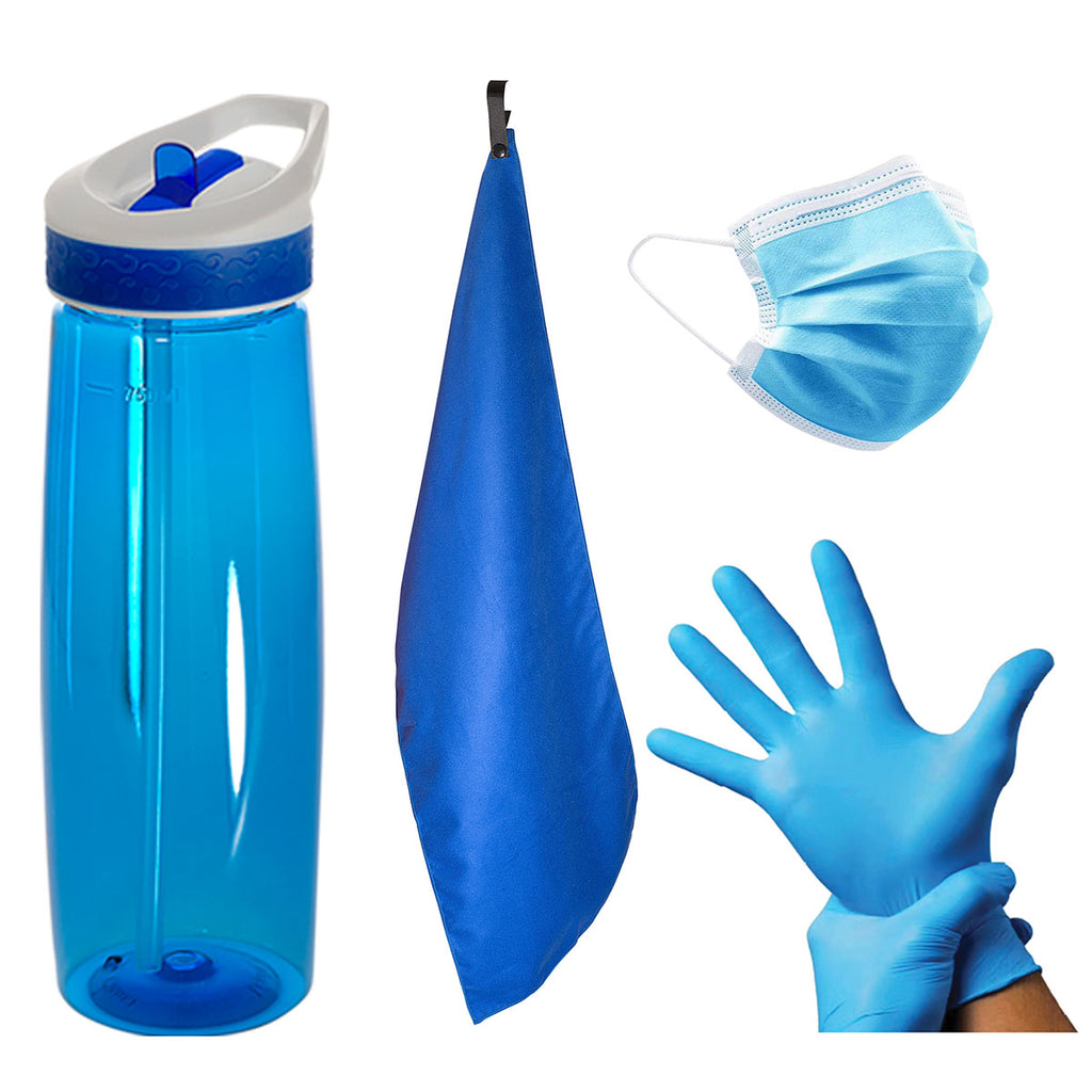 Primeline Blue Social Distancing Fitness Kit