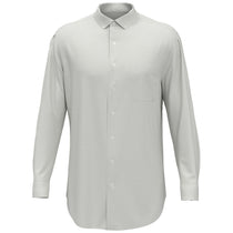 Perry Ellis Men's Quite Shade/White Mini Grid Woven Shirt