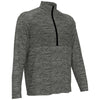 Perry Ellis Men's Grey Heather 1/4 Zip Pullover