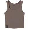 UNRL Women's Dark Taupe Performa Fitted Tank