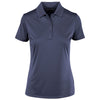 Levelwear Women's Navy Lotus Polo