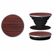 PopSockets Rosewood Wood Grip Phone Holder