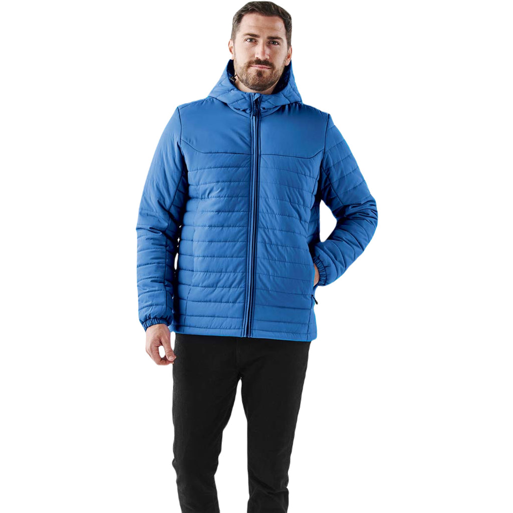 Stormtech Men's Azure Blue Nautilus Quilted Hoody