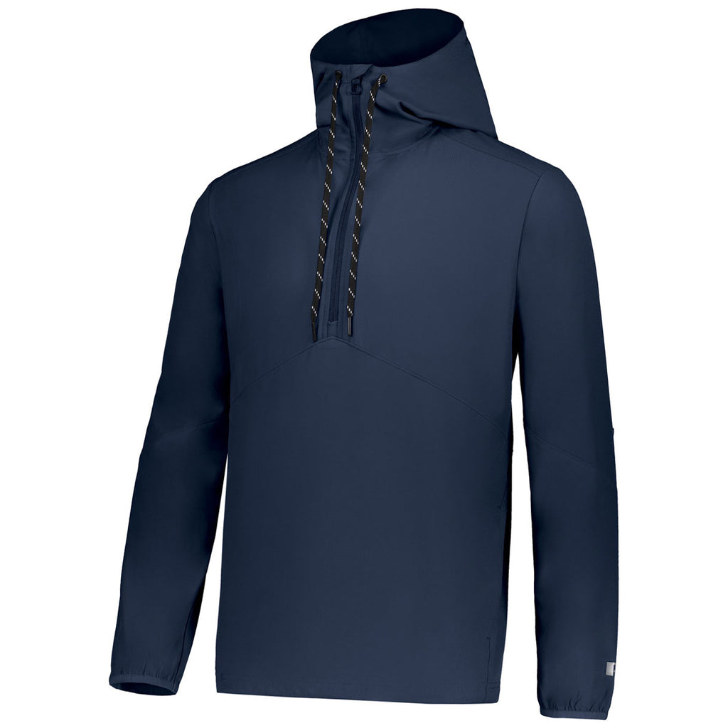 Russell Men's Navy Legend Hooded Pullover