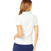 Addison Bay Women's White Courtside Polo