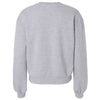 American Apparel Women's Heather Grey ReFlex Fleece Crewneck Sweatshirt