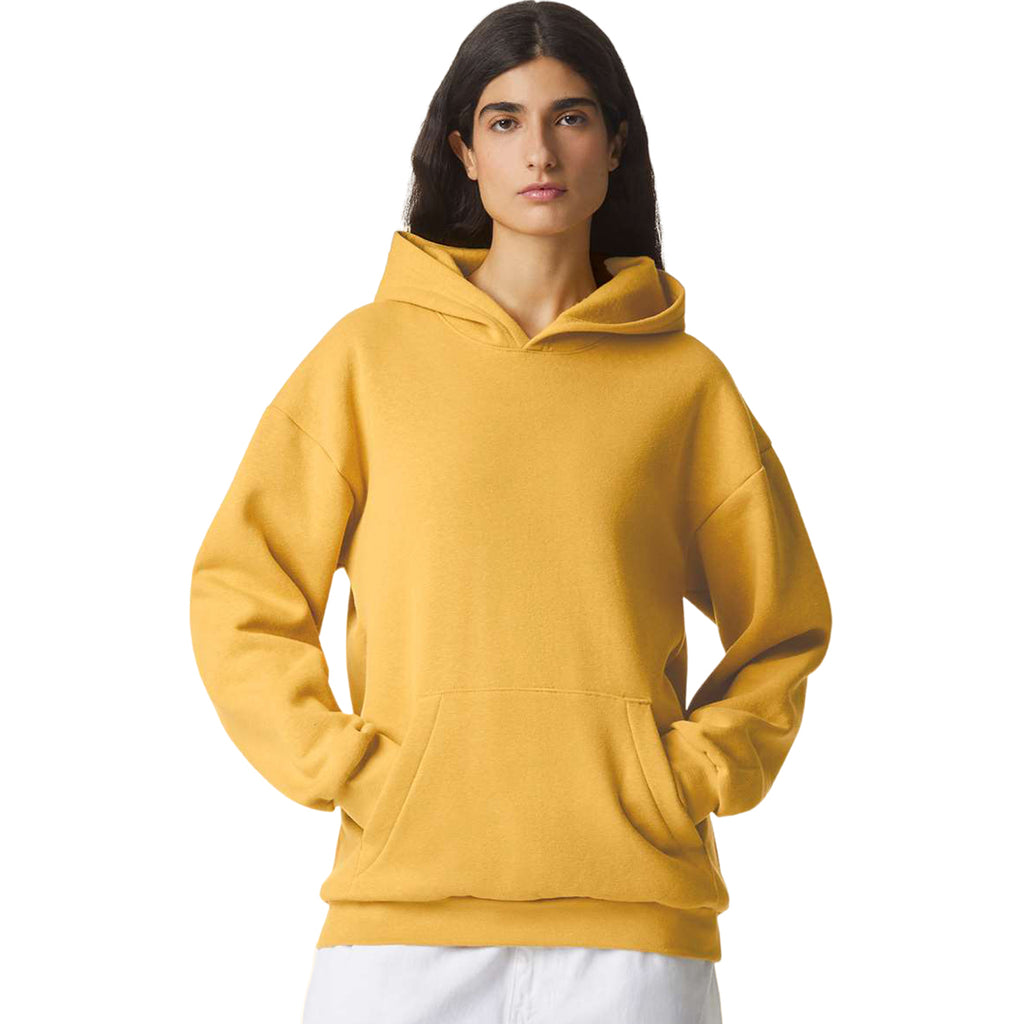 American Apparel Unisex Mustard ReFlex Fleece Hoodie