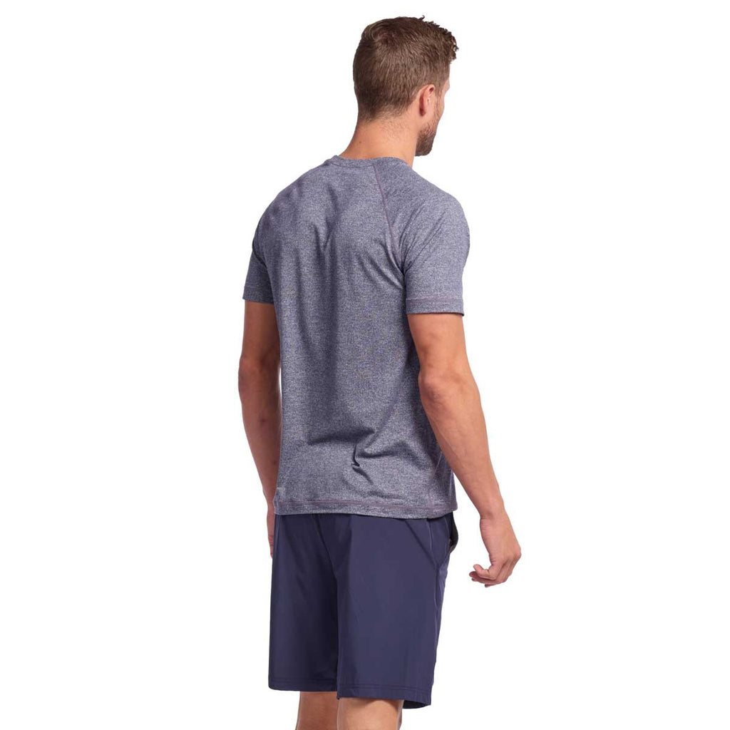 Rhone Men's Midnight Heather Reign Short Sleeve