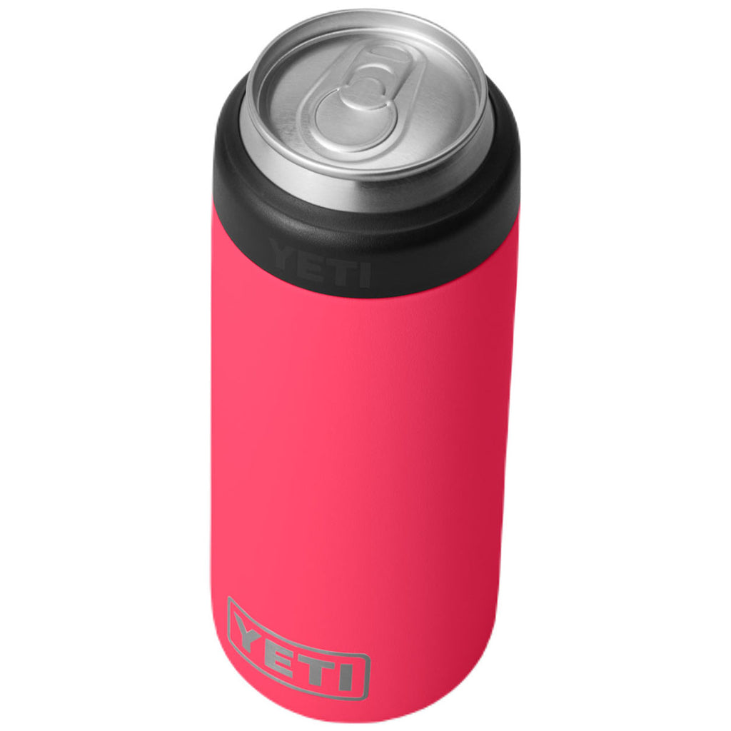 YETI Bimini Pink Rambler 12 oz Colster Slim Can Cooler