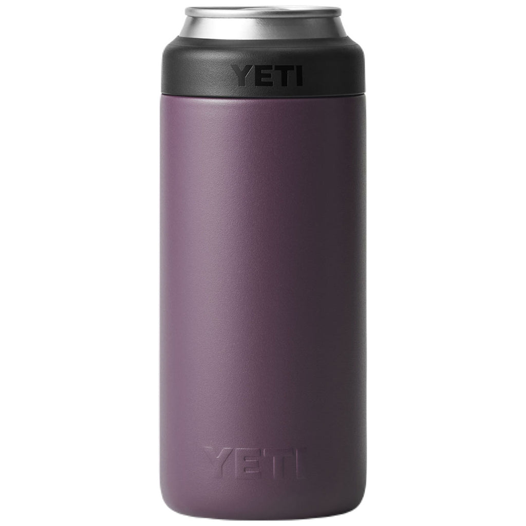 YETI Nordic Purple Rambler 12 oz Colster Slim Can Cooler