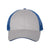 Valucap Grey/Royal Sandwich Trucker Cap