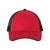 Valucap Red/Black Sandwich Trucker Cap