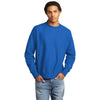 Champion Men's Athletic Royal Reverse Weave Crewneck Sweatshirt