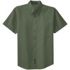 Port Authority Men's Clover Green Short Sleeve Easy Care Shirt