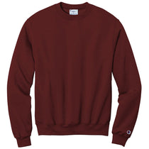 Champion Unisex Maroon Eco Fleece Crewneck Sweatshirt