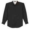 Port Authority Men's Black L/S Easy Care Shirt