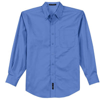 Port Authority Men's Ultramarine Blue L/S Easy Care Shirt