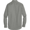 Port Authority Men's Monument Grey SuperPro Twill Shirt