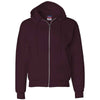 Champion Men's Maroon Eco 9-Ounce Full Zip Hood