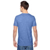 Fruit of the Loom Men's Carolina Heather 4.7 oz. Sofspun Jersey Crew T-Shirt