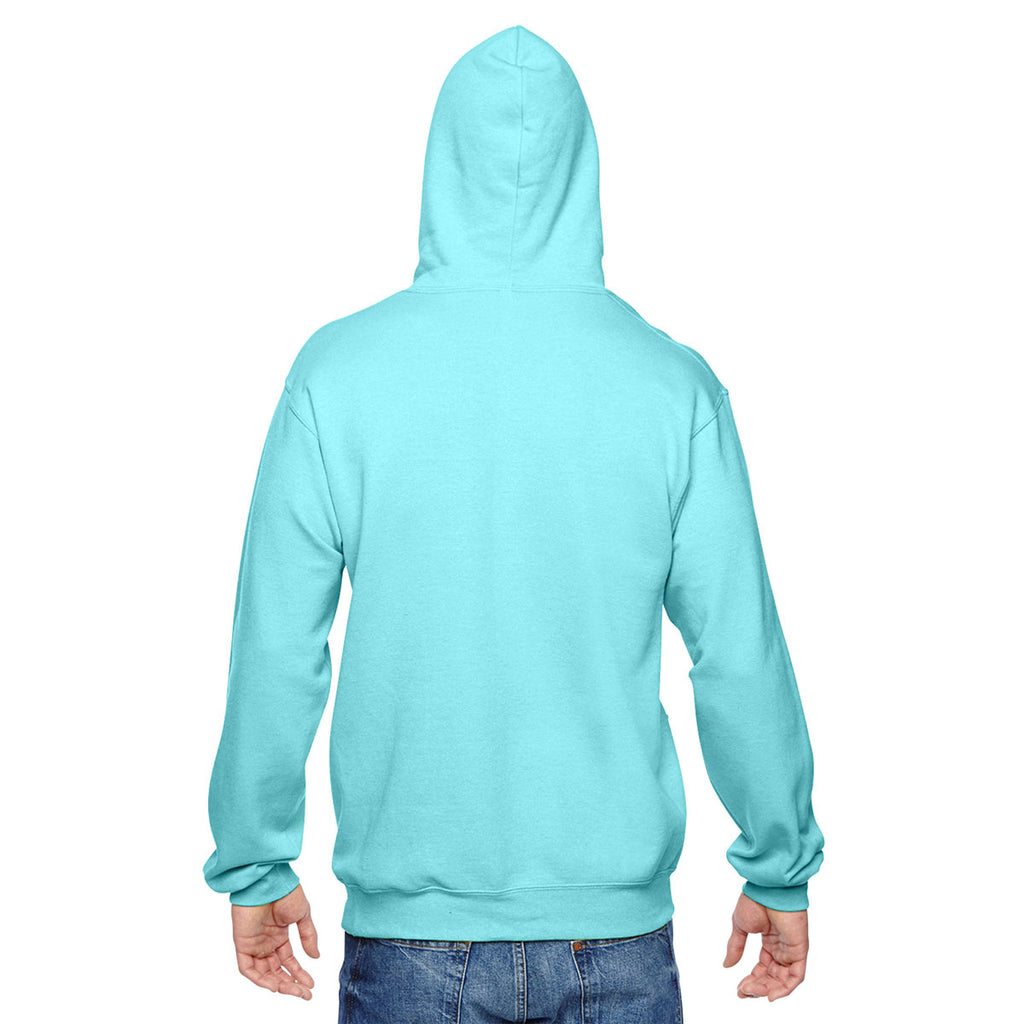 Fruit of the Loom Men's Scuba Blue 7.2 oz. SofSpun Hooded Sweatshirt