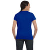 Hanes Women's Deep Royal 4.5 oz. 100% Ringspun Cotton nano-T T-Shirt