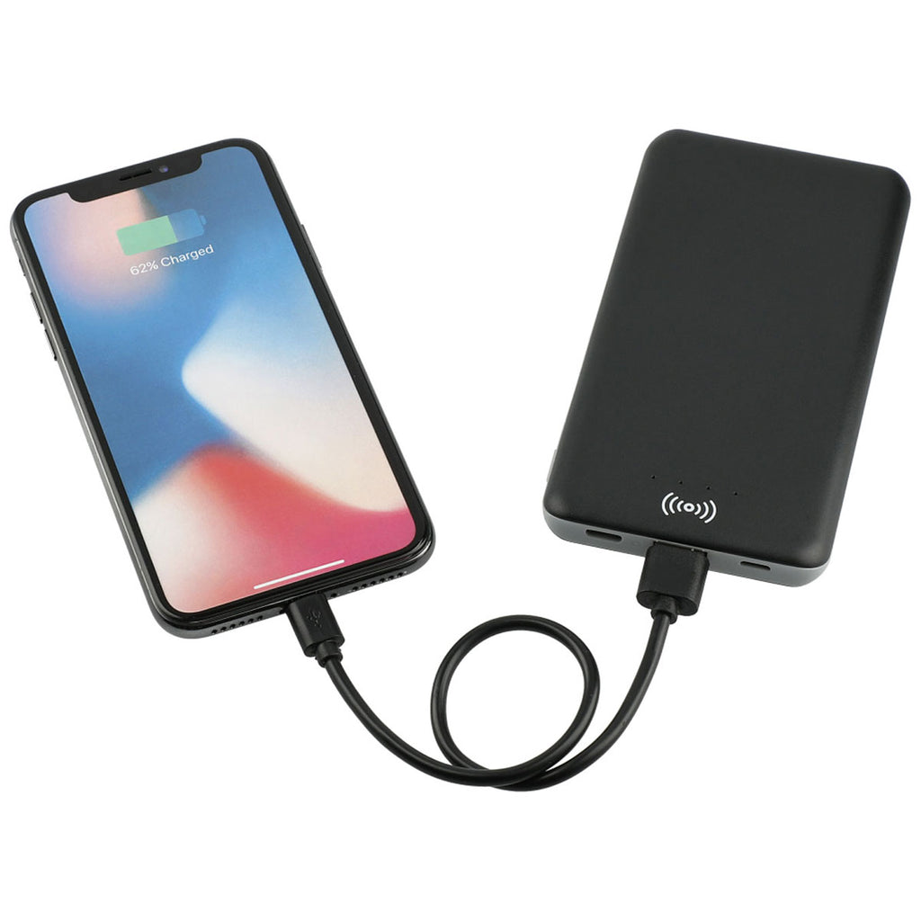 Bullet Black Axial 4000 mAh Wireless Power Bank