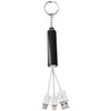 Bullet Black Route Light Up Logo 3-in-1 Cable