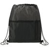 Bullet Black Grid Drawstring