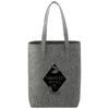 Bullet Charcoal Recycled Felt Shopper Tote