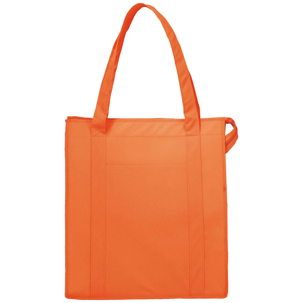 Bullet Orange Hercules Insulated Grocery Tote