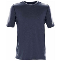 Stormtech Men's Navy Melange Lotus HSX-Dry Short Sleeve Tee