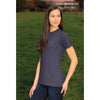 Stormtech Women's Navy Melange Lotus H2X-Dry Short Sleeve Performance Tee