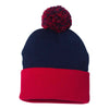 Sportsman Navy/Red Pom-Pom 12