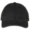 Sportsman Black Slub Fabric Dad Cap