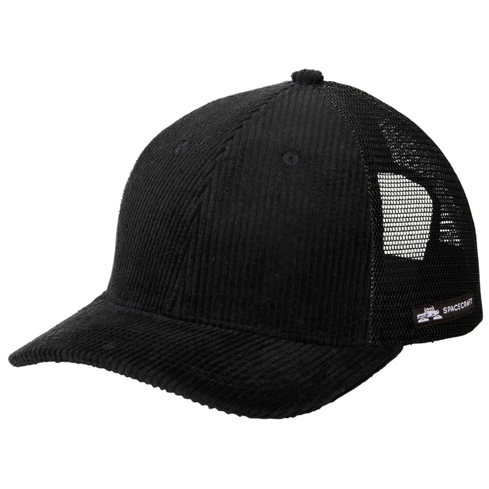 Spacecraft Black/ Black Conway Trucker Cap