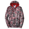 Sport-Tek Men's Deep Red Sport-Wick Mineral Freeze Fleece Hooded Pullover